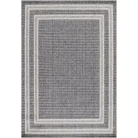 Ayyildiz Hali Ayyildiz | Tapis d'extérieur ARUBA - 140 cm x 200 cm - Gris - Résistant aux intempéries - Pratique et élégant