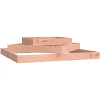 vidaXL Jardinière 112x112x27 cm Bois de douglas massif
