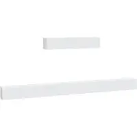 vidaXL Ensemble de 6 meubles TV blanc en bois composite