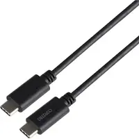 Deltaco USB4 gen3, USB-C - USB-C, 5A EPR, 0,8m, noir (0.80 m, USB 4, 240 W)