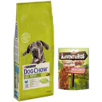 Purina Dog Chow Large Breed Adult Turkey Dog Food 14kg Jaune