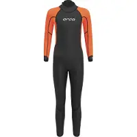 Orca Vitalis Squad Hi-vis Long Sleeve Junior Neoprene Wetsuit Orange 12 Years Enfants