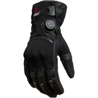 Halvarssons Ljusdal, gants imperméables unisexe ,Noir/Gris ,12