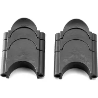 Deda Kit d'entretoises Riser Parabolica / Fastblack2 noir
