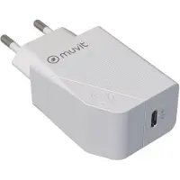 Muvit MCACC0014 Chargeur pour appareils mobiles Universal WhiteCurrent Alternate Fast Charging Interior