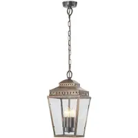 Elstead Lighting Suspension d'extérieur rétro en laiton vieilli, E14, 60 W, Mansion House Elstead