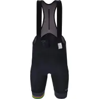 Santini Uci Official World Champion Bib Shorts Noir M Homme