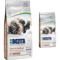 Bozita Indoor & Sterilised Croquettes Chats sans Céréales - 2 kg - Reindeer