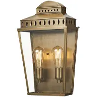Elstead Lighting Applique d'extérieur laiton vieilli E27 60W Mansion House Elstead
