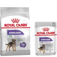 Royal Canin Croquettes MINI Sterilised - Aliment pour chiens stérilisés de petites races - 8 Kg