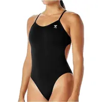 Tyr Durafast Elite Solid Cutoutfit Swimsuit Noir 32 Femme