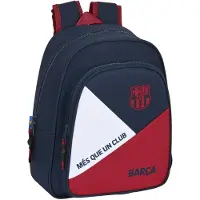 Big Buy Cooking Sac à dos scolaire F.C. Barcelona Bleu Grenat (27 x 33 x 10 cm)