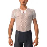 Castelli Maillot Core Mesh 3 M/C Blanc, Taille XXL