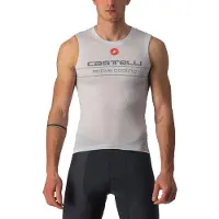 Castelli Active Cooling Sleeveless Base Layer Blanc S Homme