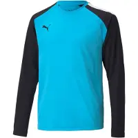 Puma Teampacer Long Sleeve T-shirt Bleu,Noir 7-8 Years Garçons