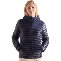 Superdry Studios Contrast Core Down Jacket Bleu M Femme
