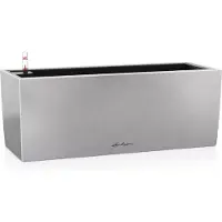 Lechuza Pot De Fleur Lechuza Balconera Steel 50, Gris Perle Satiné