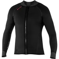 Bare Exowear Long Sleeve Full Zip Thermal T-shirt 2 Mm Noir M