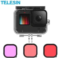 Telesin Waterproof Case + Diving Lens Kit (GoPro HERO 12, 11 & 10 Black)