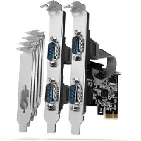 Axagon PCEA-PSN Adaptateur PCIe avec 4x ports série - chipset ASIX AX99100
