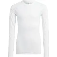 Adidas Tf Long Sleeve T-shirt Blanc 7-8 Years Garçon