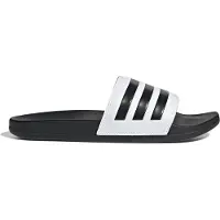 Adidas Mule 'Adilette' noir / blanc