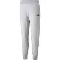 Puma Pantalon de sport 'Essentials' gris chiné / noir