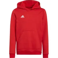 Adidas Entrada 22 Hoodie Rouge 5-6 Years Enfants