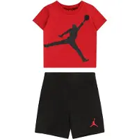 Jordan Survêtement 'JUMBO' rouge / noir
