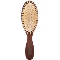 Christophe Robin Travel Hairbrush with Natural Boar-Bristle and Wood