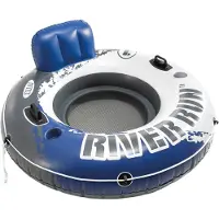 Intex River Run Wheel Blanc,Bleu,Noir 135 cm