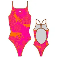 Turbo Shark Swimsuit Rose L Femme