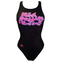 Turbo With Passion Swimsuit Gris XL Femme