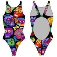 Turbo Halloween 2011 Pro Resist Swimsuit Multicolore 2XL Femme