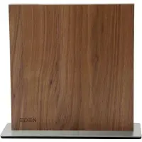 Eden kitchen knives Eden Magnetic Knife Block EQB100 bois de noyer