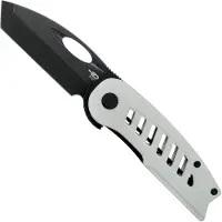 Bestech Couteau pliant Explorer - Blackwash - G10, blanc