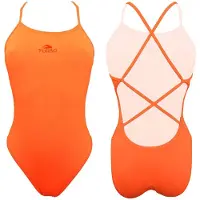 Turbo Patron Sirene Swimsuit Orange M Femme