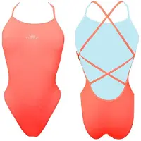 Turbo Patron Sirene Swimsuit Orange 10 Years Fille