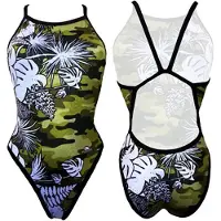 Turbo Revolution Wild Camo Swimsuit Multicolore 3XL Femme