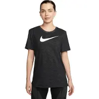 Nike T-Shirt Femme - Dri-FIT Swoosh - noir/blanc FD2884-010