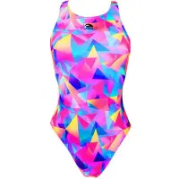 Turbo Geo Galaxy Swimsuit Rose L Femme