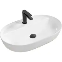 REA Aura countertop lavabo 60.5 cm white (405 mm, 605 mm)