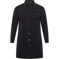 Vero moda Sila Mix Long Sleeve Dress Noir 54 Femme