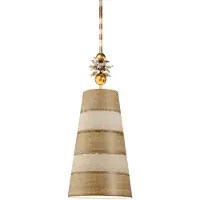 Flambeau Suspension Anemome marron-gris-crème 1xE27x60W métal dim. : 133,9 x 22,2 x 22,2 cm IP20