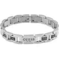 GUESS Frontiers Bracelet Argenté Homme