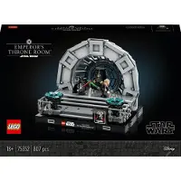 LEGO Diorama de la salle du trône de l'Empereur - Star Wars 75352