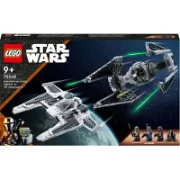 LEGO star wars 75348 le chasseur fang mandalorien contre le tie interceptor
