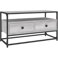 vidaXL Armoire TV Gris Sonoma 80x35x45 cm Bois composite