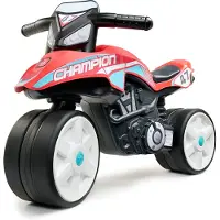 Falk Moto Street Les petites têtes brûlées Champion Draisienne rouge - 76 x 40 x 50 cm