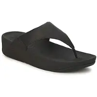 FitFlop Tongs LULU LEATHER femmes - Noir - 38